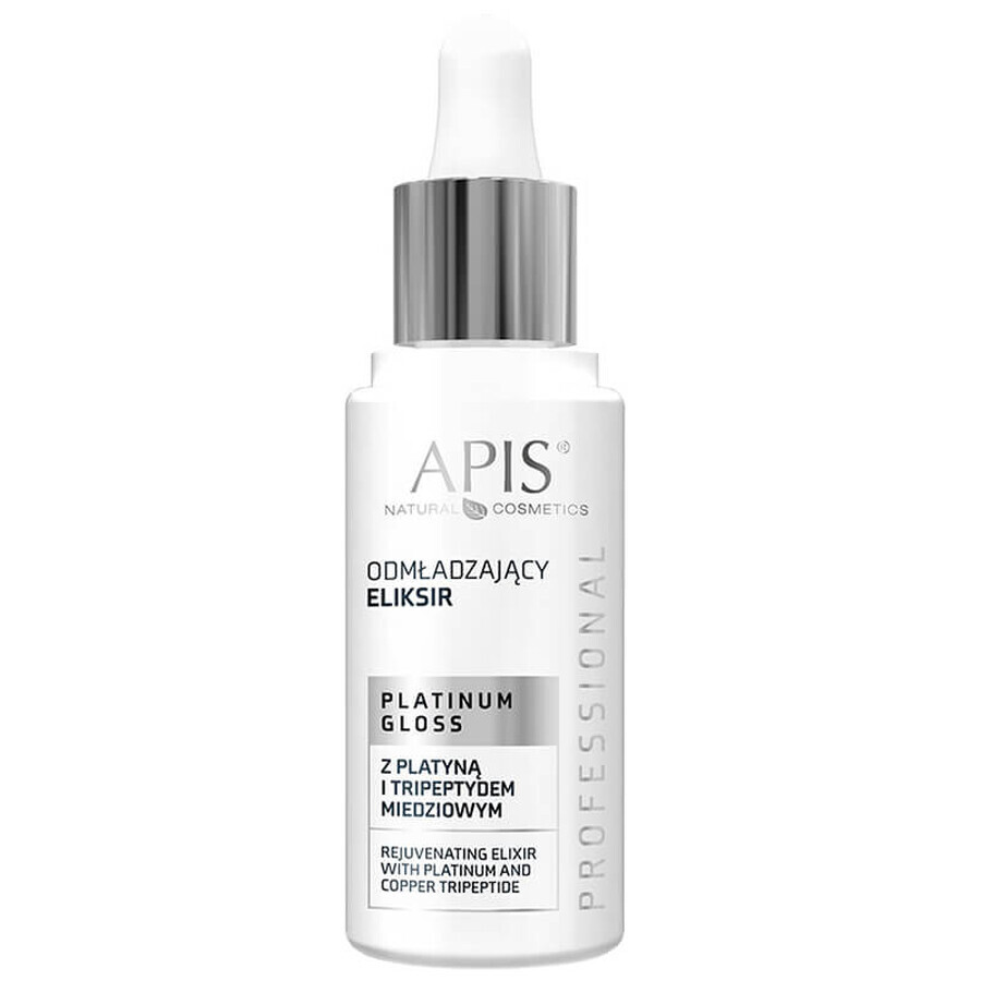 Siero Rivitalizzante Apis Platinum con Platino e Tripeptide di Rame, 30ml