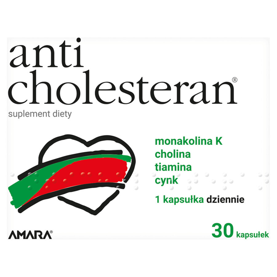 Anticholesteran, 30 capsules