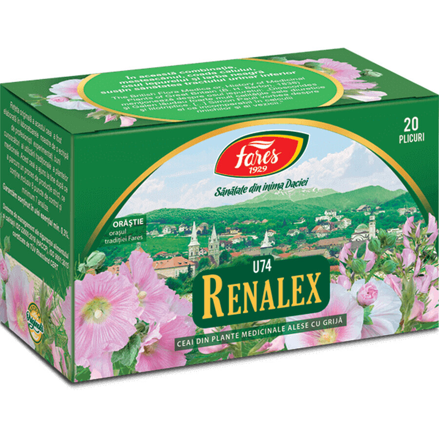 Renalex tea, 20 sachets, Fares