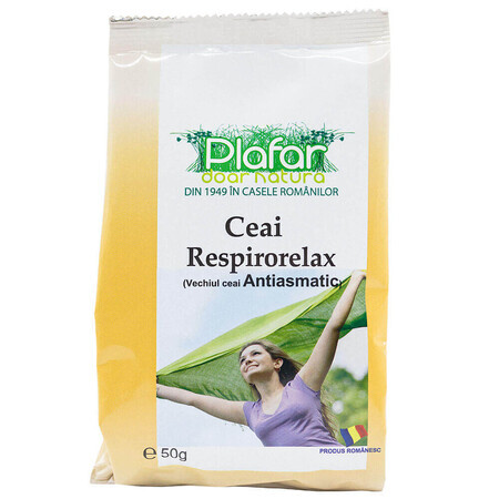 Tè Respirorelax (Antiasmatico), 50g, Plafar