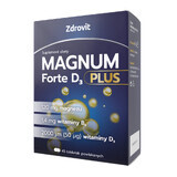 Magnum Forte D3 Plus, Integratore Alimentare con Vitamine D3 e K2, 45 Compresse