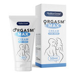 Crema intima Orgasm Max Cream for Men per un'erezione forte e duratura, 50 ml, Medica-Group