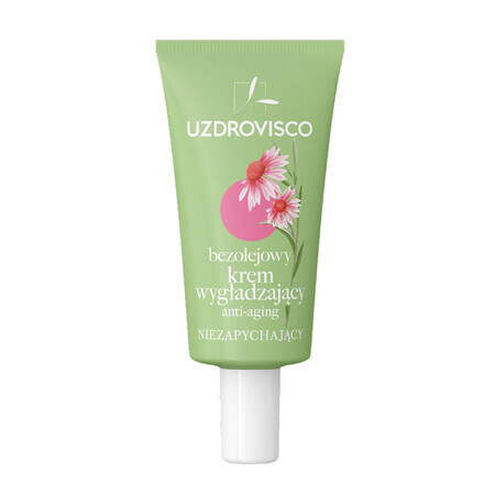 Uzdrovisco, crème lissante anti-âge sans huile, non colmatante, 50 ml