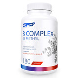 Complemento Alimentare di Vitamina B Methyl B 25 SFD, 180 Compresse