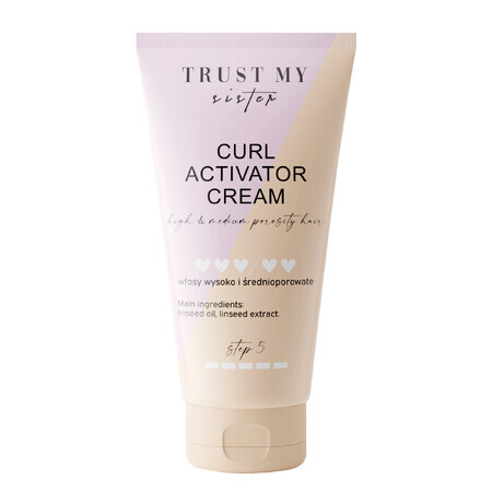 Trust My Sister Curl Activator Cream Krem do stylizacji wosów krconych, 150ml