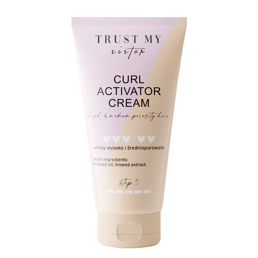 Trust My Sister Curl Activator Cream Krem do stylizacji wosów krconych, 150ml