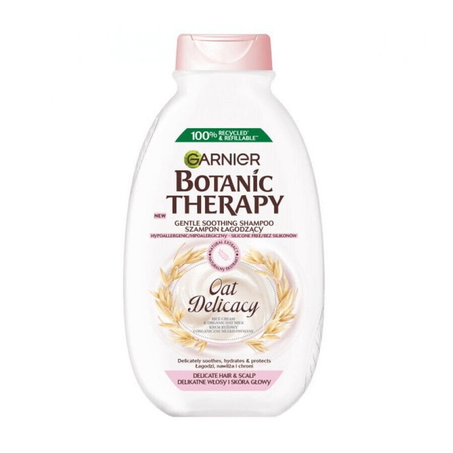 Garnier Delicato Shampoo con Siero all Avena Botanic Therapy, 400ml