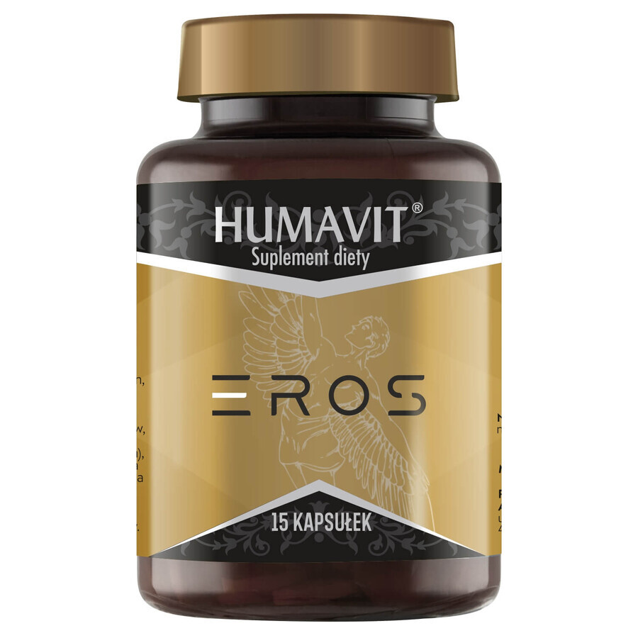 Humavit Eros, integratore alimentare in capsule con 15 pezzi