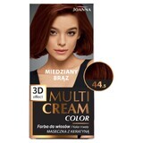 Joanna Multi Cream Color, hair dye, 44.5 brown copper, 1 piece