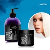 Joanna Professional Silver Boost Complex, kleuraccentuerende haarshampoo, 500 g