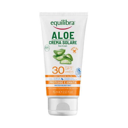 Equilibra Aloe, crema solare, SPF 30, 75 ml