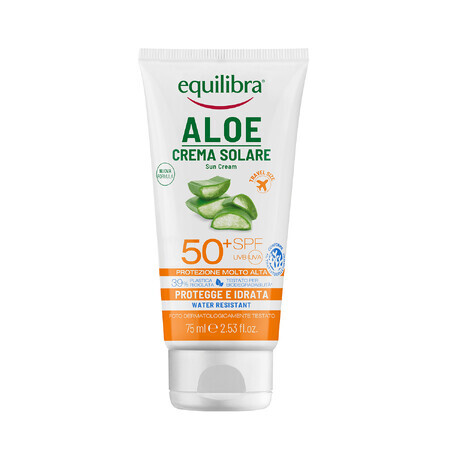 Equilibra Aloe, crema solare, SPF 50+, 75 ml