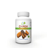 Chaga 450 mg + Vitamin C, 60 capsules, Justin Pharma