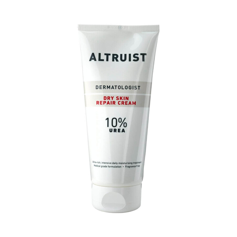 Altruist Dry Skin Repair Cream, crema rigenerante per pelle secca, con urea al 10%, 200 ml