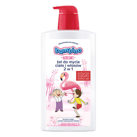 Gel detergente per corpo e capelli per bambini Bolek e Lolek - Flaming 1000ml