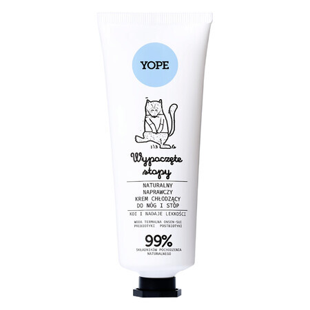 Yope Crema Rinfrescante per Piedi e Gambe  Piedi Riposati  75ml