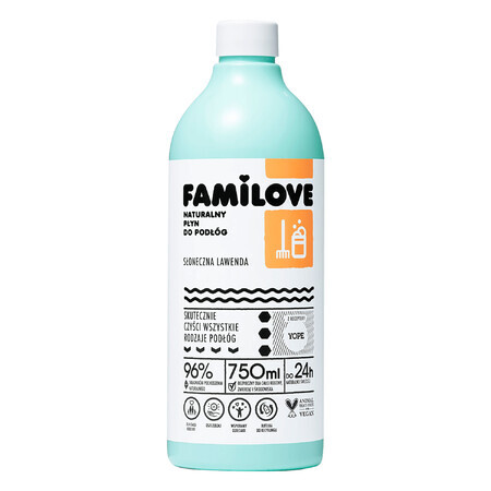 Yope Famiglia Amore Detergente Naturale per Pavimenti, 750ml