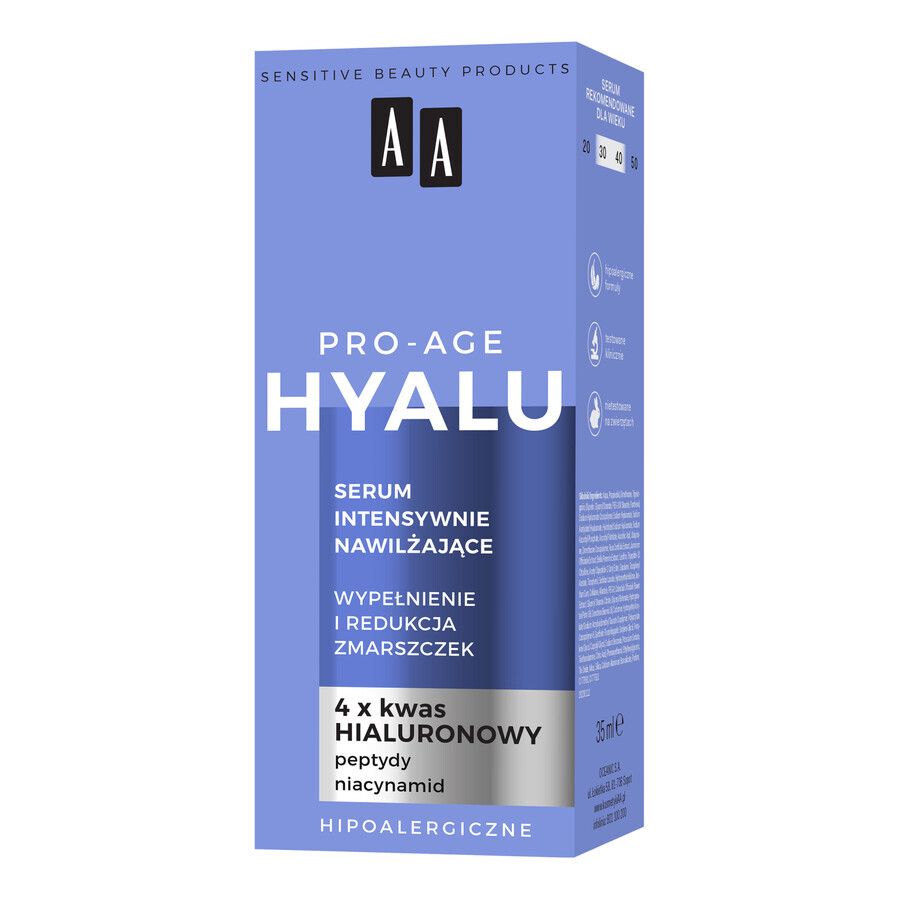 AA Hyalu Pro-Age Serum intensywnie nawilajce, 35ml