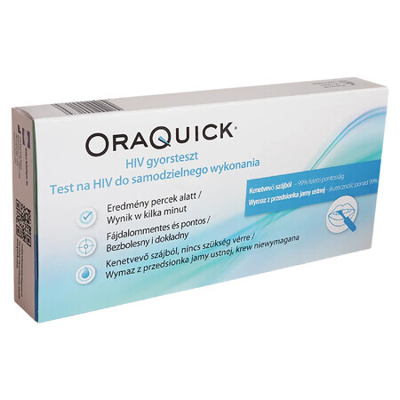 Test HIV fai da te Oraquick, 1 pezzo, OraSure Technologies