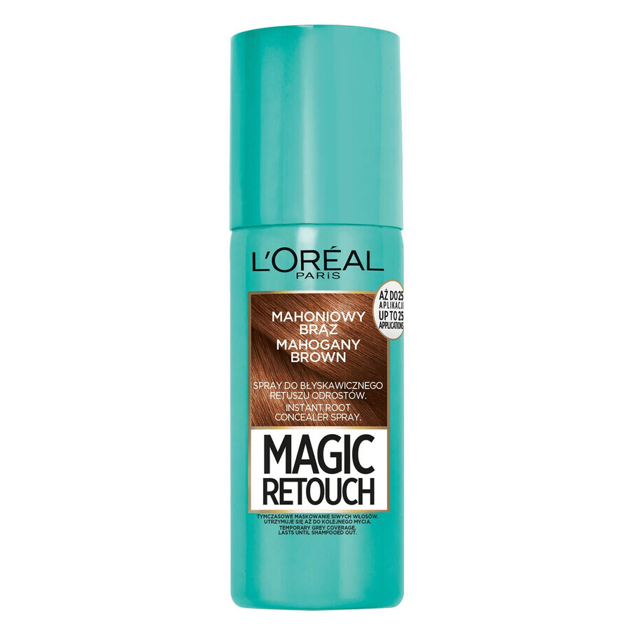 L&#39;Oréal Magic Retouch, wortelretoucheerspray, nr. 6 mahoniebruin, 75 ml