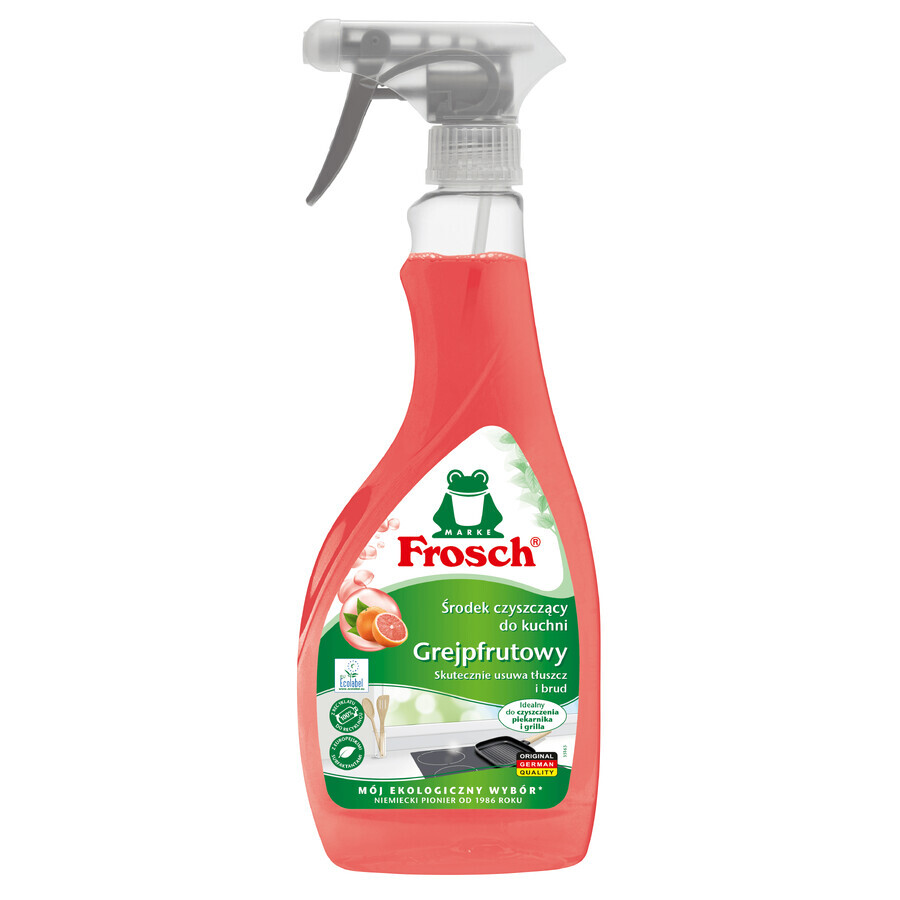 Frosch, limpiador de cocina, pomelo, spray, 500 ml