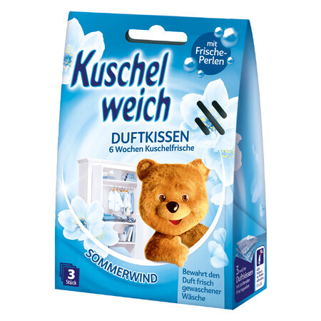 Kuschelweich, bustine profumate Sommer Wind, 3 pezzi