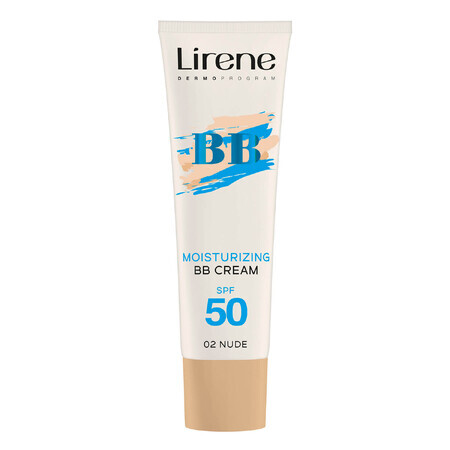 Crema BB Lirene con SPF 50 in Tonalità Nude, 30 ml