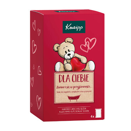 Set de sales de baño Kneipp For You, 4 x 60 g