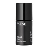 Paese Expert Matt Foundation, specialized foundation for dulling the skin, 500W Light Beige, 30 ml