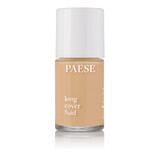 Paese Long Cover Fluid, opaque foundation, 2.5 Warm Beige, 30 ml