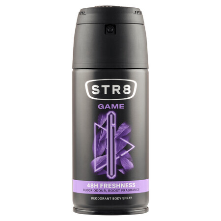 Coffret STR8 Game, déodorant, 85 ml + déodorant spray, 150 ml