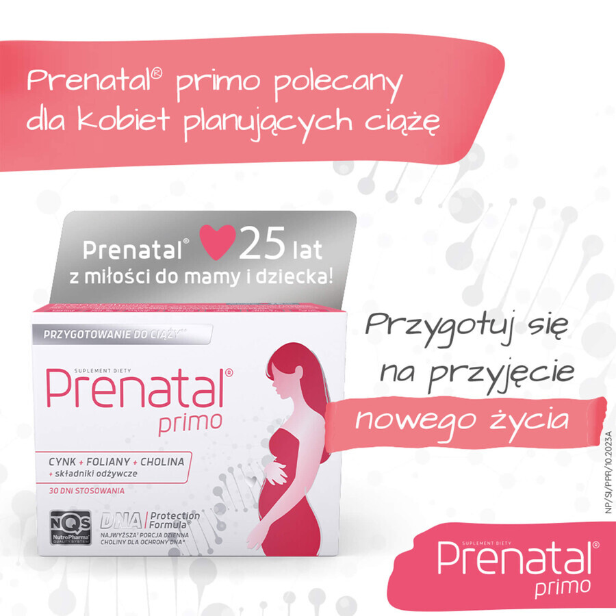 Prenatale Primo, 30 capsule