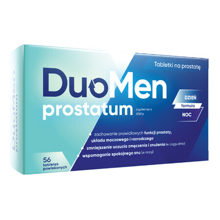DuoMen Prostatum, Integratore per la Salute della Prostata, 28 + 28 Compresse