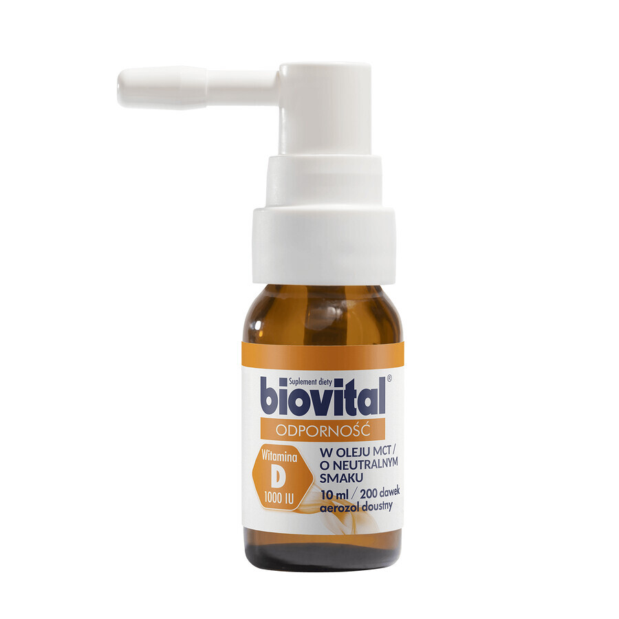 Spruzzo Biovital per Reforzare l Immunizzazione, 10 ml