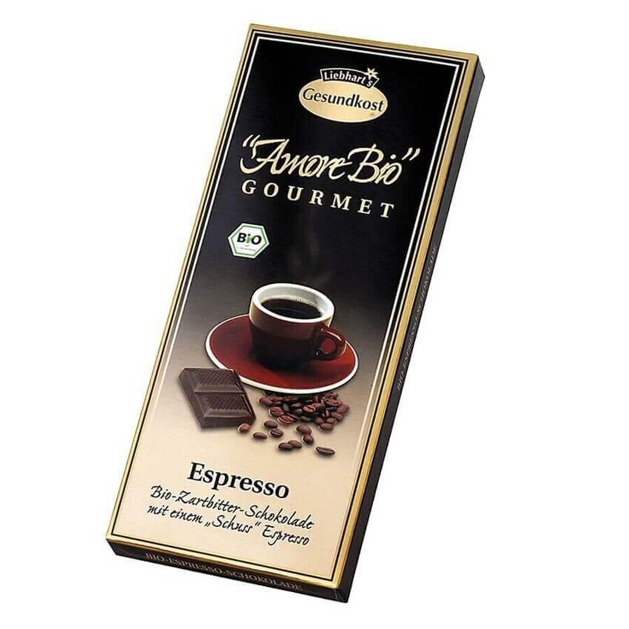 Bitter chocolate espresso 55% cocoa, 100g, Pronat