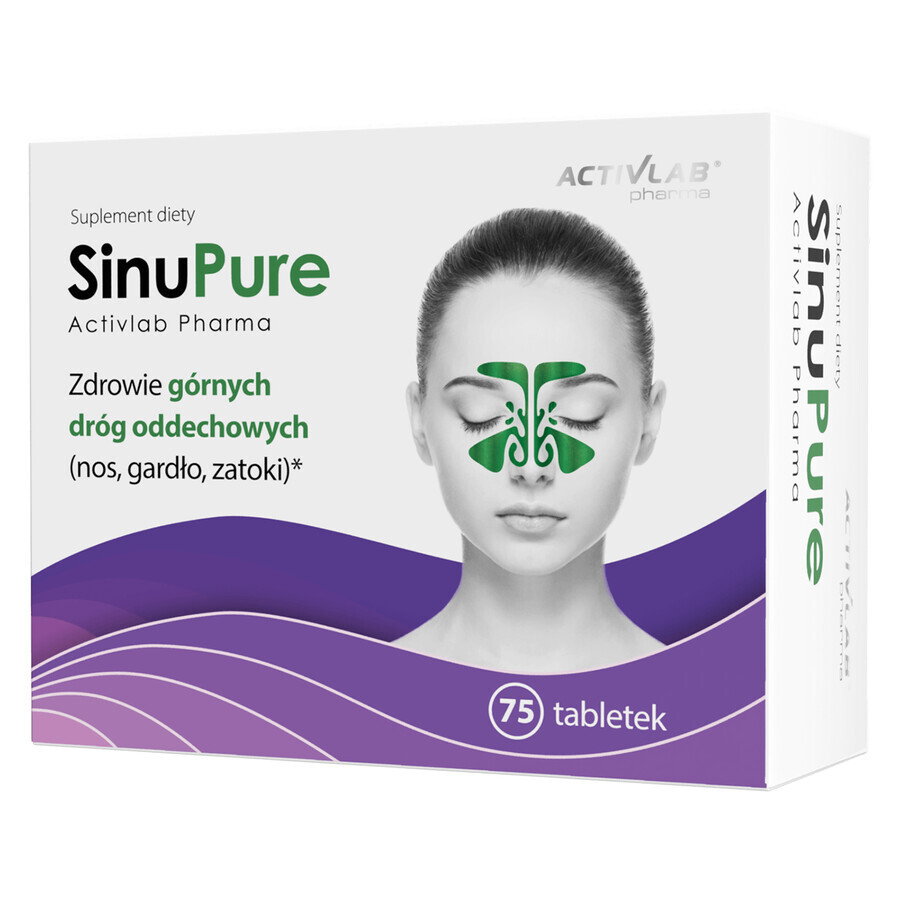 ActivLab Pharma SinuPure, 75 comprimate