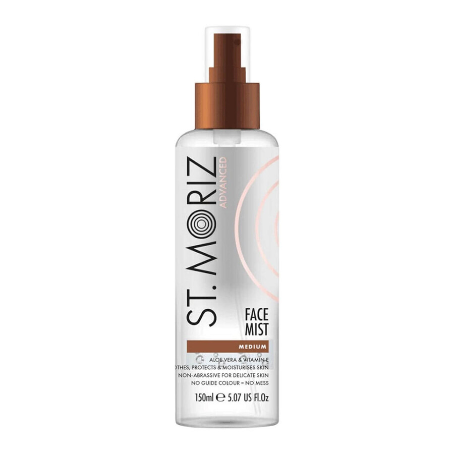 St.Moriz Advanced Pro Gradual Self Tanning Samoopalajca mgieka do twarzy Medium, 150ml