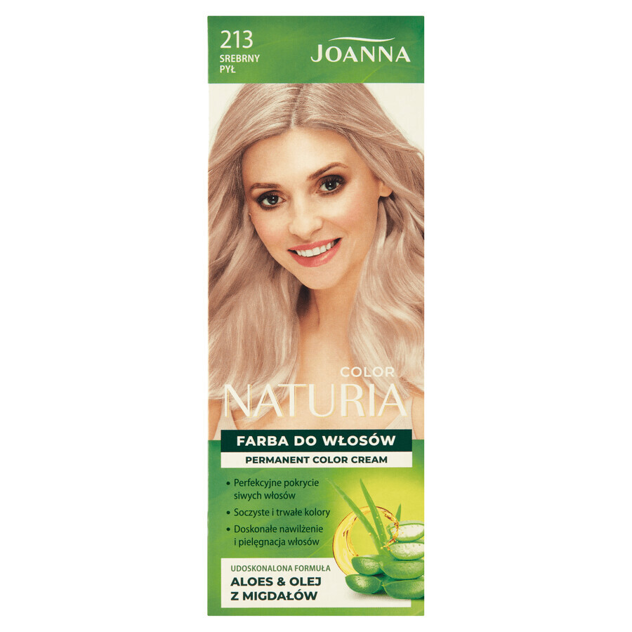 Colore per capelli Joanna, tonalità 213 con effetto polvere d argento