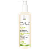 Iwostin Purritin, gel nettoyant visage actif, peaux grasses et à tendance acnéique, 300 ml