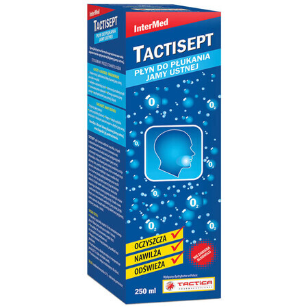 TACTISEPT, apă de gură, 250 ml