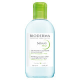 Bioderma Sebium H2O, Loțiune micelară pentru ten gras, mixt, cu tendință acneică, 250 ml