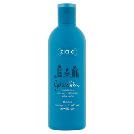 Ziaja Gdanskin, Shampoo Idratante Marino, 300ml - Lunga durata!