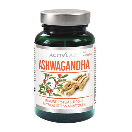 ActivLab Ashwagandha 03g - Integratore Alimentare, 60 Capsule.