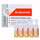 A-Cerumen, preparazione per l&#39;igiene dell&#39;orecchio per 6 mesi, 2 ml x 5 fiale