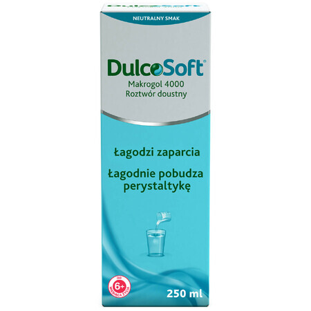 DulcoSoft Soluzione Orale per il Comfort del Sistema Digestivo - 250 ml