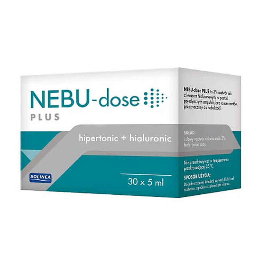 Difesa Immunitaria: Integratore Alimentare Nebu-dose Plus, 30 fiale da 5ml