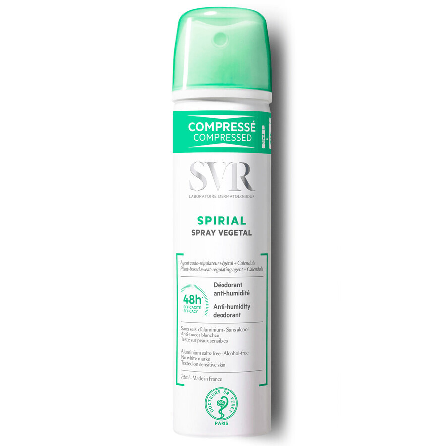 SVR Spirial Vegetal antyperspirant spray 75ml