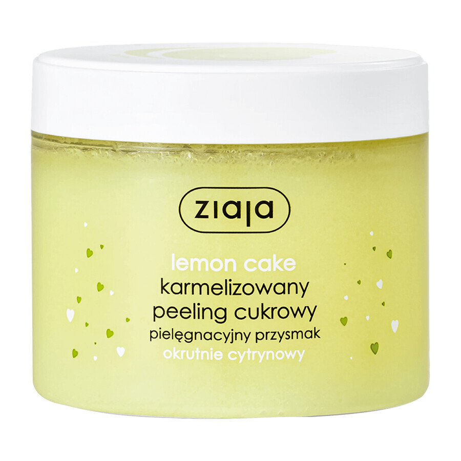 Ziaja lemon cake, caramelized sugar scrub, 300 ml