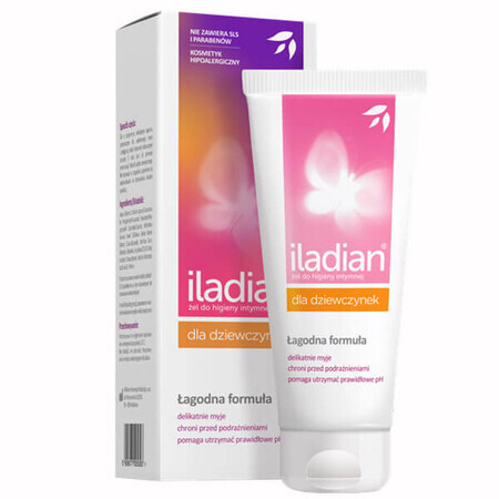 Iladian, gel igiene intima per ragazze, 150 ml