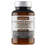 Integratore di Magnesio Citrato Premium con Vitamina B6 - 120 Compresse